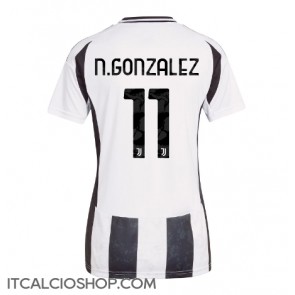 Juventus Nicolas Gonzalez #11 Prima Maglia Femmina 2024-25 Manica Corta